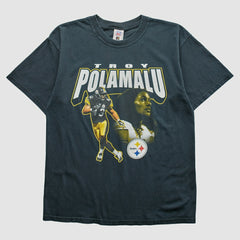 Fanatics Pittsburgh Steelers NFL 2000s T-Shirt Black Vintage