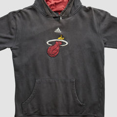 Miami Heat 2000s Pullover Sweatshirt Charcoal Vintage | Adidas Near Me