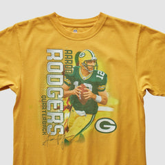 Fanatics Green Bay Packers NFL 2010s T-Shirt Yellow Vintage