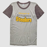 Fanatics Pittsburgh Steelers Trench 80s T-Shirt Heather Gray Vintage