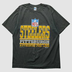 Fanatics Pittsburgh Steelers Russell 1995 T-Shirt Black Vintage