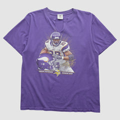 Fanatics Minnesota Vikings NFL 2000s T-Shirt Purple Vintage