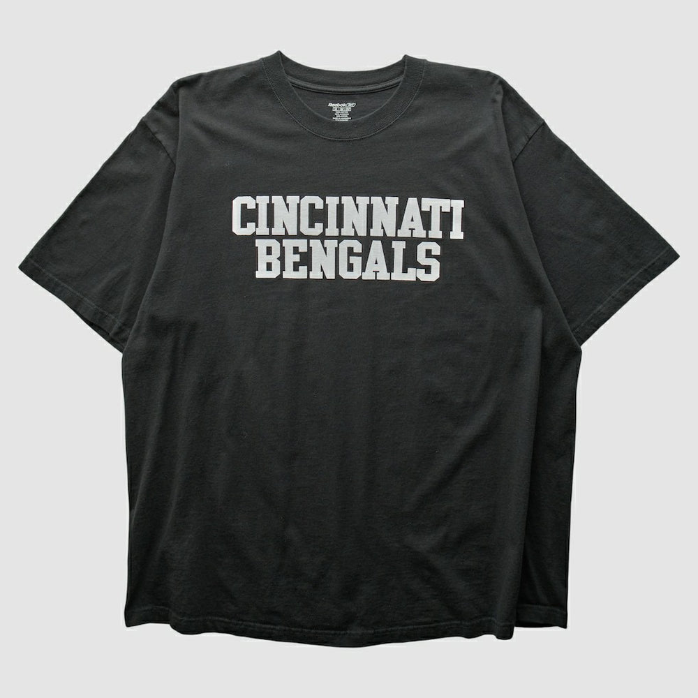 Fanatics Cincinnati Bengals Reebok 2000s T-Shirt Black Vintage