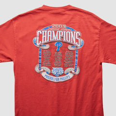 Philadelphia Phillies Majestic 2009 T-Shirt - Red - Vintage - Fanatics on Sale