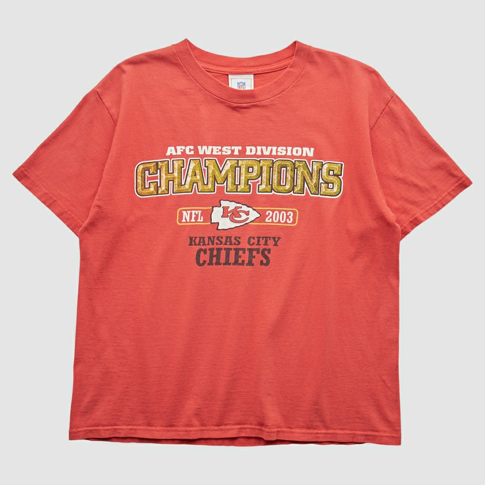 Fanatics Kansas City Chiefs NFL 2003 T-Shirt Red Vintage