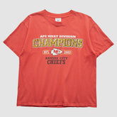 Fanatics Kansas City Chiefs NFL 2003 T-Shirt Red Vintage
