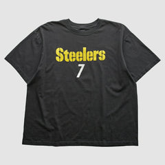 Fanatics Pittsburgh Steelers Reebok 2000s T-Shirt Black Vintage
