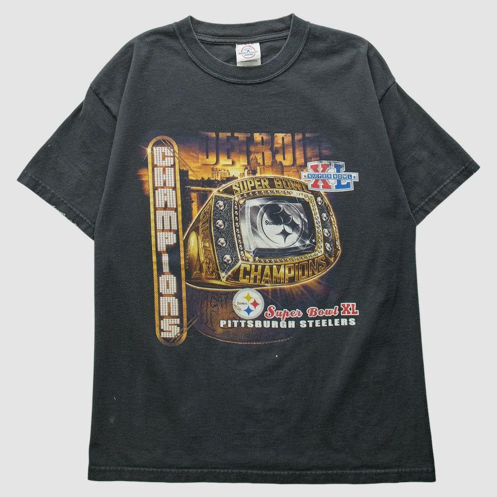 Fanatics Pittsburgh Steelers 2006 T-Shirt Black Vintage