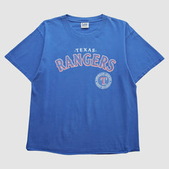 Texas Rangers Lee Apparel 2000s T-Shirt - Blue - Vintage - Fanatics Sale