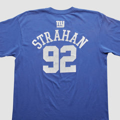 Fanatics New York Giants Reebok 2000s T-Shirt Blue Vintage