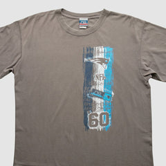 Fanatics New England Patriots 2000s T-Shirt Gray Vintage