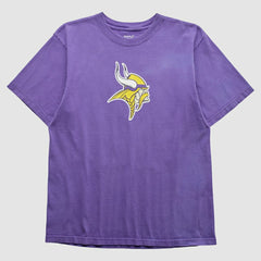 Fanatics Minnesota Vikings Reebok 2000s T-Shirt Purple Vintage