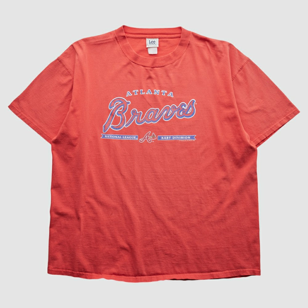 Atlanta Braves Lee Apparel 2000s T-Shirt - Red - 3XVintage - Fanatics Online