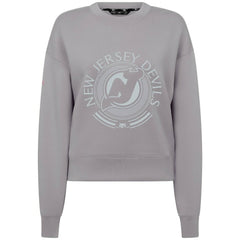 New Jersey Devils Levelwear Women's Slate & Snow Sponge Tri-Blend Sweatshirt - Gray - NHL 203561078