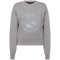New York Rangers Levelwear Women's Slate & Snow Sponge Tri-Blend Sweatshirt - Gray - NHL 203561082