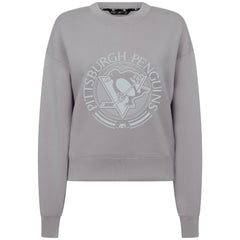 Pittsburgh Penguins Levelwear Women's Slate & Snow Sponge Tri-Blend Sweatshirt - Gray - NHL 203561088