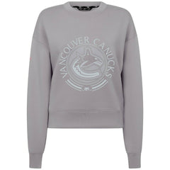Vancouver Canucks Levelwear Women's Slate & Snow Sponge Tri-Blend Sweatshirt - Gray - NHL 203561101