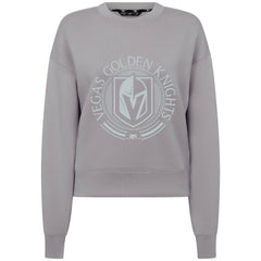 Vegas Golden Knights Levelwear Women's Slate & Snow Sponge Tri-Blend Sweatshirt - Gray - NHL 203561103