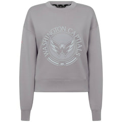 Washington Capitals Levelwear Women's Slate & Snow Sponge Tri-Blend Sweatshirt - Gray - NHL 203561105