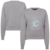 Calgary Flames Levelwear Women's Slate & Snow Sponge Tri-Blend Sweatshirt - Gray - NHL 203561131