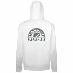 Philadelphia Flyers Levelwear Podium Chenille Logo Full-Zip Hoodie - White - NHL 203561141