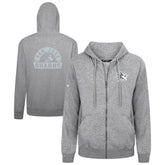 San Jose Sharks Levelwear Podium Chenille Logo Full-Zip Hoodie - Gray - NHL 203561151