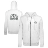 San Jose Sharks Levelwear Podium Chenille Logo Full-Zip Hoodie - White - NHL 203561152