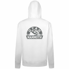 Utah Mammoth Levelwear Podium Chenille Logo Full-Zip Hoodie - White - NHL 203561155