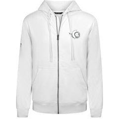 Ottawa Senators Levelwear Podium Chenille Logo Full-Zip Hoodie - White - NHL 203561168