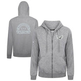Washington Capitals Levelwear Podium Banner Arch Full-Zip Hoodie - Gray - NHL 203561184