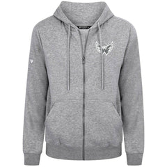 Washington Capitals Levelwear Podium Banner Arch Full-Zip Hoodie - Gray - NHL 203561184