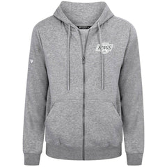Los Angeles Kings Levelwear Podium Banner Arch Full-Zip Hoodie - Gray - NHL 203561187