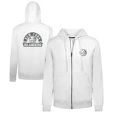 New York Islanders Levelwear Podium Banner Arch Full-Zip Hoodie - White - NHL 203561197