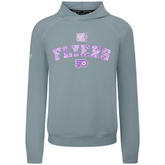 Philadelphia Flyers Levelwear Hockey Fights Cancer Mandate Tri-Blend Hoodie - Gray - NHL 203563883