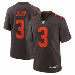 Nike Jerry Jeudy Cleveland Browns Alpha Dawg Game Jersey Brown