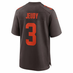 Nike Jerry Jeudy Cleveland Browns Alpha Dawg Game Jersey Brown