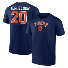 Spencer Torkelson Detroit Tigers Winning Streak Name & Number T-Shirt - Navy - MLB Lifestyle