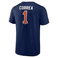 Carlos Correa Houston Astros Winning Streak Name & Number T-Shirt - Navy - MLB Online