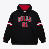Dennis Rodman Chicago Bulls Name & Number Hoodie for sale Black | Mitchell & Ness outlet