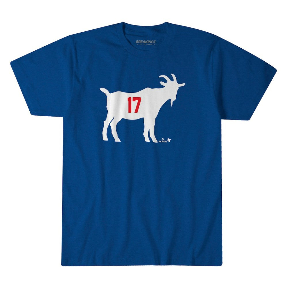 Shohei Ohtani Los Angeles Dodgers BreakingT Unisex GOAT T-Shirt - Royal - MLB Lifestyle