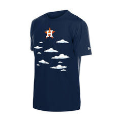 Houston Astros New Era MLB x Simpsons 2026 Collab Clouds T-Shirt - Navy - New Era Online