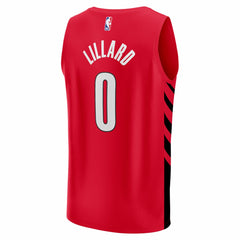 Damian Lillard Portland Trail Blazers Fast Break Replica Jersey Red Statement Edition | Fanatics online
