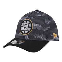 Boston Bruins New Era Zero Dark 39THIRTY Flex Hat - Black - NHL 203577224