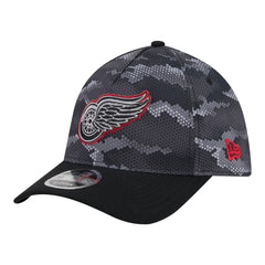 Detroit Red Wings New Era Zero Dark 39THIRTY Flex Hat - Black - NHL 203577225
