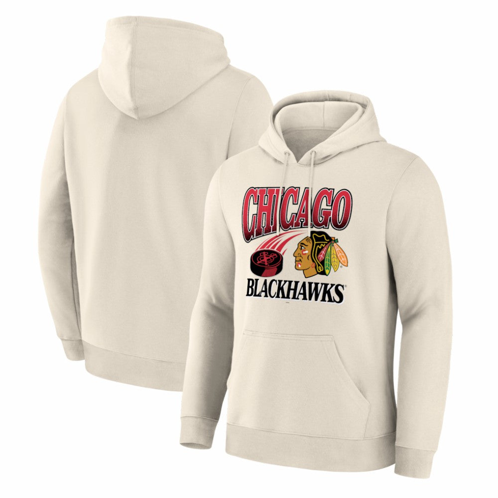 Chicago Blackhawks Legacy Hoodie - Cream - NHL 203577444
