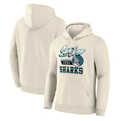 San Jose Sharks Alternate Legacy Hoodie - Cream - NHL 203577454