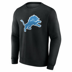 Detroit Lions Team Authentic Personalized Name & Number Sweatshirt Black