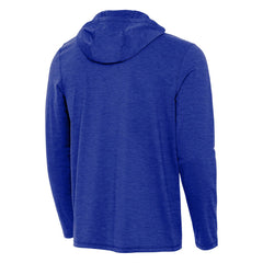 Los Angeles Dodgers Antigua Back-to-Back World Series Champions Tidy Quarter-Zip Hoodie - Heather Royal - MLB Online