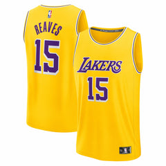 Austin Reaves Los Angeles Lakers Fast Break Replica Jersey Gold Icon Edition | Fanatics discount