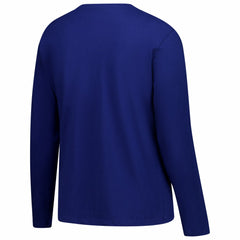 Fanatics Indianapolis Colts Women's Plus Size Scoop Neck Long Sleeve T-Shirt Royal